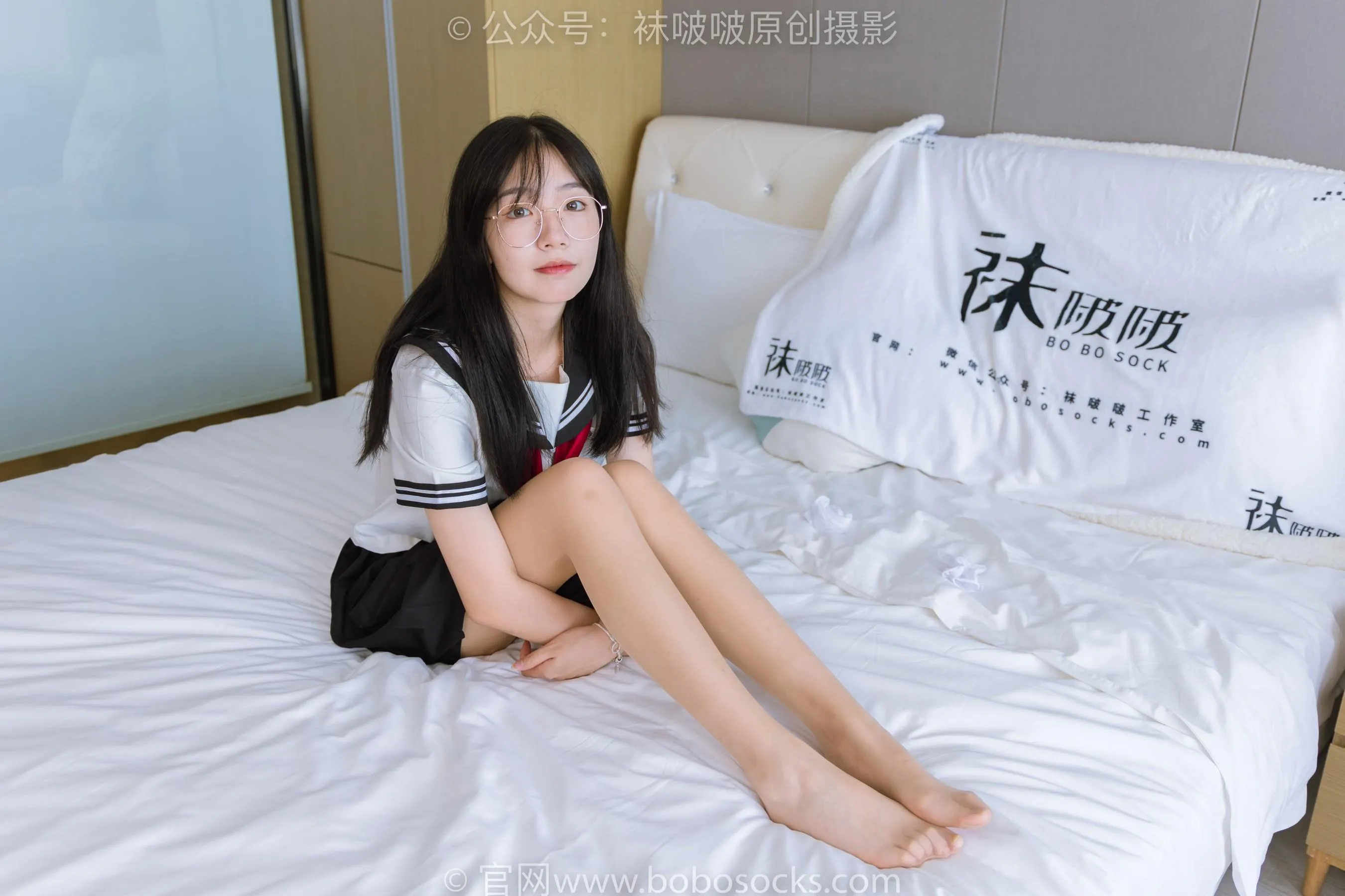 [BoBoSocks袜啵啵]NO.197 小甜豆-皮鞋、短白丝、肉丝、jk制服[23] [52P]插图2